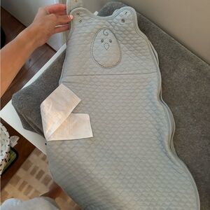 Nested bean 0-6m sleep sack | Quilted